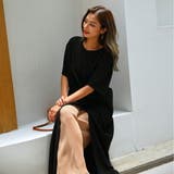 前後2WAYバックスリット Tシャツワンピース Tシャツワンピース | HENANA | 詳細画像14
