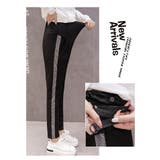 マタニティパンツ サイドライン お腹楽ちん | WITCH | 詳細画像11 