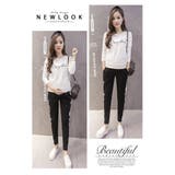 マタニティパンツ サイドライン お腹楽ちん | WITCH | 詳細画像17 