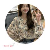 花柄 ブラウス レディース トップス 長袖 | WITCH | 詳細画像13