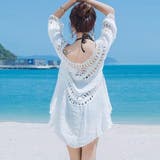 レース ワンピース 透け感 ラッシュガード | WITCH | 詳細画像4