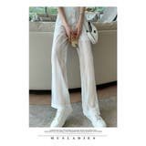 縦ストライプ シースルー ロングパンツ | WITCH | 詳細画像10 