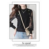花柄 レース ブラウス スリーブ ニット トップス | WITCH | 詳細画像17