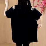 大きいサイズ 肩出し レディースTシャツ 半袖 オフショルダー | WITCH | 詳細画像3