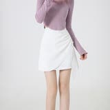 ホワイト | ボトムス ミニスカート タイトスカート ひざ丈 | WITCH