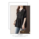 ブラウス 半袖 vネック シフォン トップス | WITCH | 詳細画像14