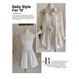 インナープレゼント 着回し力抜群 シャツ+ショートバンツ | WITCH | 詳細画像11
