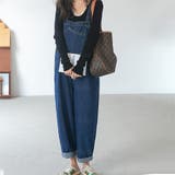 マタニティ デニム サロペット デニムパンツ | WITCH | 詳細画像2 