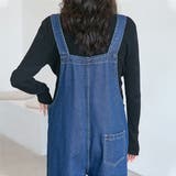 マタニティ デニム サロペット デニムパンツ | WITCH | 詳細画像3 