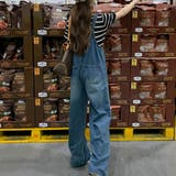 マタニティ デニム サロペット デニムパンツ | WITCH | 詳細画像4