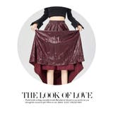 秋 新作 フェイクレザースカート しわが気にならない | WITCH | 詳細画像10 