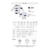 秋 新作 楊柳生地 オーバーサイズ ロング Ｔシャツ 長袖 | WITCH | 詳細画像8 