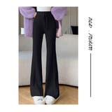 秋 新作 リブニットフレアワイドパンツ | WITCH | 詳細画像16 