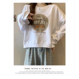 秋 新作 トップス トレーナー スウェット 長袖 ラウンドネック | WITCH | 詳細画像10