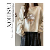 秋 新作 トップス トレーナー スウェット 長袖 ラウンドネック | WITCH | 詳細画像15