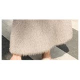 秋 新作 シャギーファー ニットロングスカート | WITCH | 詳細画像7 