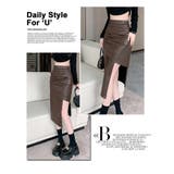 秋 新作 フェイクレザーアシメヘムスカート | WITCH | 詳細画像11 