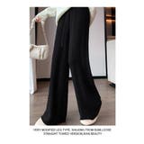 秋 新作 ケーブル編み リブニットパンツ | WITCH | 詳細画像14 