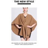 ニットポンチョ ポンチョコート ストール マフラー | WITCH | 詳細画像9 