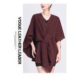 ニットポンチョ ポンチョコート ストール マフラー | WITCH | 詳細画像16 