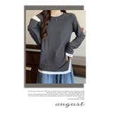 大きいサイズ レイヤードスタイル トップス カットソー Tシャツ | WITCH | 詳細画像12