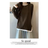 大きいサイズ レイヤードスタイル トップス カットソー Tシャツ | WITCH | 詳細画像13