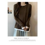 大きいサイズ レイヤードスタイル トップス カットソー Tシャツ | WITCH | 詳細画像14