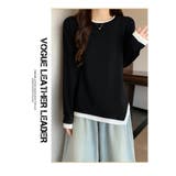 大きいサイズ レイヤードスタイル トップス カットソー Tシャツ | WITCH | 詳細画像16