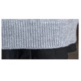 花柄 モックネック ドロップ ショルダー セーター | WITCH | 詳細画像6