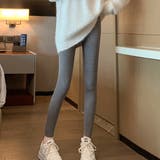 厚手 リブ ニット レギンス | WITCH | 詳細画像2