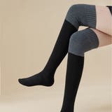 ブラック | ニットハイソックス レディース | WITCH