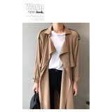 トレンチコート レディース ロングコート スプリングコート | WITCH | 詳細画像9