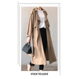 トレンチコート レディース ロングコート スプリングコート | WITCH | 詳細画像11