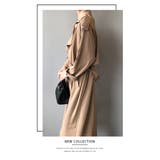 トレンチコート レディース ロングコート スプリングコート | WITCH | 詳細画像15
