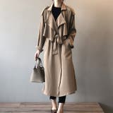 ベージュ | トレンチコート レディース ロングコート スプリングコート | WITCH