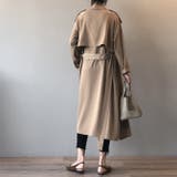 トレンチコート レディース ロングコート スプリングコート | WITCH | 詳細画像5