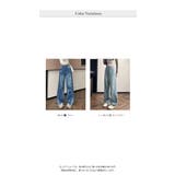 カーゴパンツ ダメージ加工デニムジーンズ | WITCH | 詳細画像7 