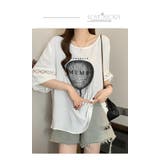 半袖 トップス ゆったり Tシャツ 体型カバー | WITCH | 詳細画像8 