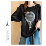 半袖 トップス ゆったり Tシャツ 体型カバー | WITCH | 詳細画像13 