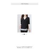 大人上品重ね風サイトドロストブラウス | WITCH | 詳細画像6