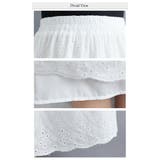 コットンレースティアードスカート | WITCH | 詳細画像5