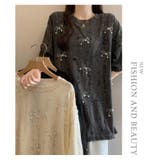 リボンデザインダメージシアートップス | WITCH | 詳細画像17