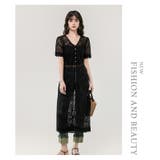 透かし編み Vネック ニットカーディガン | WITCH | 詳細画像15 