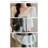 モノクロプリント半袖Tシャツ | WITCH | 詳細画像5 