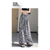 アイスシルク・ナロー・ワイドレッグパンツ | WITCH | 詳細画像10 