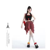腰巻きフェイクシャツ風ミニスカート | WITCH | 詳細画像15 