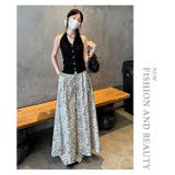 アート柄プリントワイドパンツ | WITCH | 詳細画像13