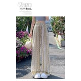 花柄 ワイドパンツ レディース 柄パンツ | WITCH | 詳細画像8 