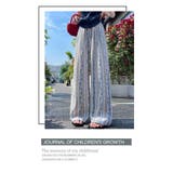 花柄 ワイドパンツ レディース 柄パンツ | WITCH | 詳細画像14 