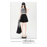 棉麻素材薄手タック入りショートパンツ | WITCH | 詳細画像16